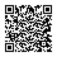 QR kód a telefonszámhoz +2693427862