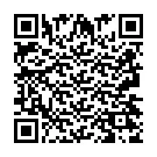 Código QR para número de teléfono +2693427864