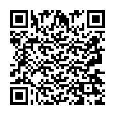 Codice QR per il numero di telefono +2693427870