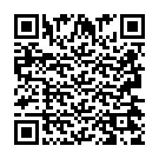 Codice QR per il numero di telefono +2693427882