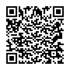 QR-код для номера телефона +2693427891