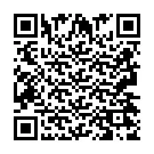 QR-koodi puhelinnumerolle +2693427899