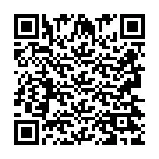 Codice QR per il numero di telefono +2693427912