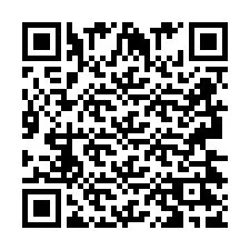 QR-code voor telefoonnummer +2693427942