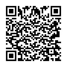 Codice QR per il numero di telefono +2693427944