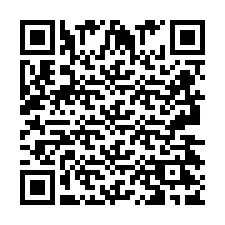 Código QR para número de telefone +2693427948