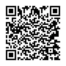 QR код за телефонен номер +2693427983