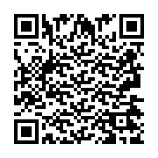 Codice QR per il numero di telefono +2693427984