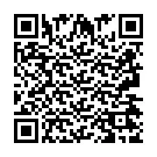 QR Code pour le numéro de téléphone +2693427988