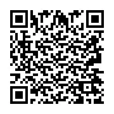 QR Code pour le numéro de téléphone +2693427998