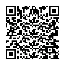 Codice QR per il numero di telefono +2693428036