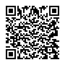 QR-koodi puhelinnumerolle +2693428068