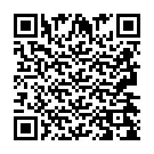 Kod QR dla numeru telefonu +2693428089