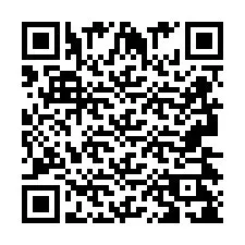 Código QR para número de teléfono +2693428107