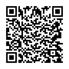 QR код за телефонен номер +2693428129