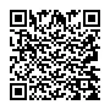 Codice QR per il numero di telefono +2693428234