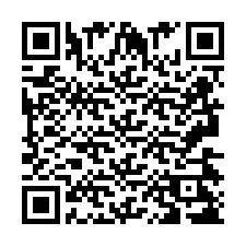 Codice QR per il numero di telefono +2693428301