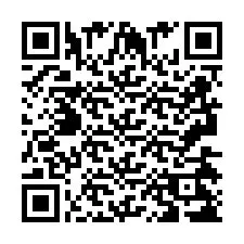 QR-code voor telefoonnummer +2693428381