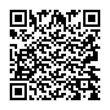 Codice QR per il numero di telefono +2693428428