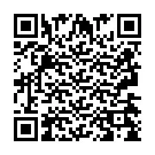 QR-code voor telefoonnummer +2693428480