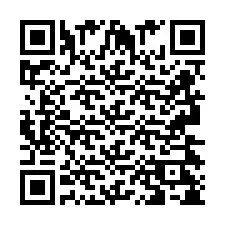 QR-code voor telefoonnummer +2693428506