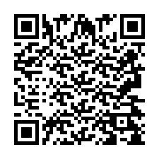 QR-koodi puhelinnumerolle +2693428509