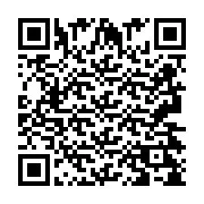 Codice QR per il numero di telefono +2693428549