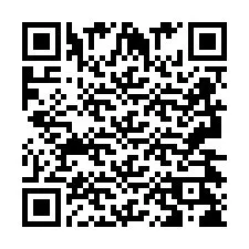 QR код за телефонен номер +2693428609