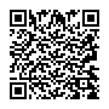 Código QR para número de telefone +2693428620