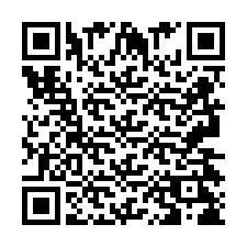 Código QR para número de teléfono +2693428649