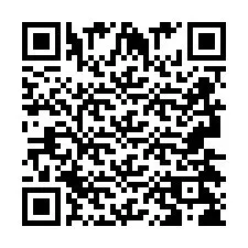 Código QR para número de telefone +2693428697