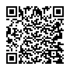 QR код за телефонен номер +2693428734