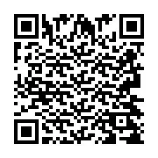 Codice QR per il numero di telefono +2693428736