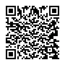 QR-code voor telefoonnummer +2693428743