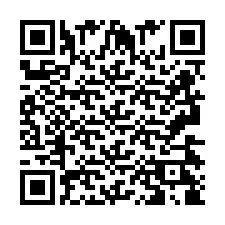 QR-koodi puhelinnumerolle +2693428801