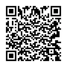 QR-code voor telefoonnummer +2693428830