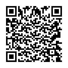 QR код за телефонен номер +2693428841