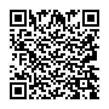 Codice QR per il numero di telefono +2693428858