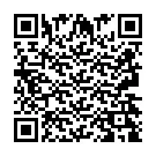 QR код за телефонен номер +2693428958