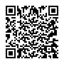 Código QR para número de teléfono +2693428980