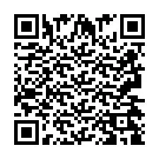 Código QR para número de teléfono +2693428989