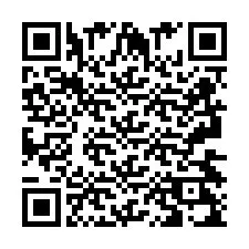 Codice QR per il numero di telefono +2693429020