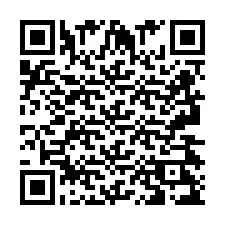 QR Code pour le numéro de téléphone +2693429208