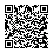 Código QR para número de telefone +2693429580