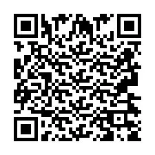 QR Code for Phone number +2693435803