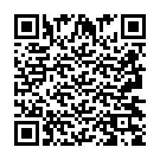 QR Code for Phone number +2693435834