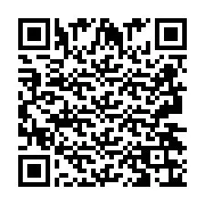 QR-код для номера телефона +2693436078