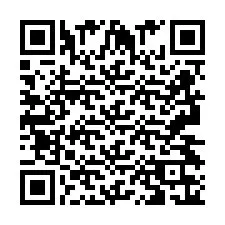 Código QR para número de telefone +2693436129