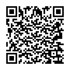 QR Code for Phone number +2693436348