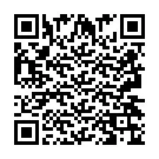 QR код за телефонен номер +2693436478